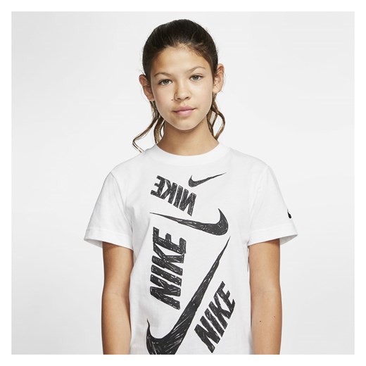 Koszulka dla dzieci Nike Sportswear CU6608 Nike S promocja INTERSPORT