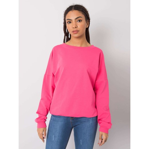 RUE PARIS Pink sweatshirt without a hood Fashionhunters L Factcool