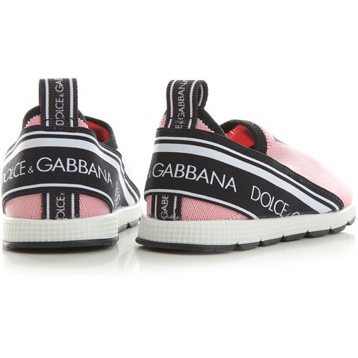 Buciki niemowlęce Dolce & Gabbana różowe 