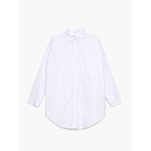 Cropp - Gładka koszula oversize - Biały Cropp M Cropp