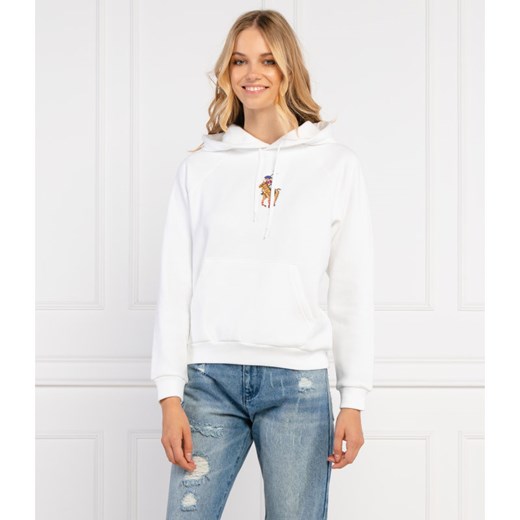 Bluza damska Polo Ralph Lauren biała na jesień 