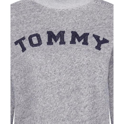 Bluza damska Tommy Jeans casualowa z napisami krótka 