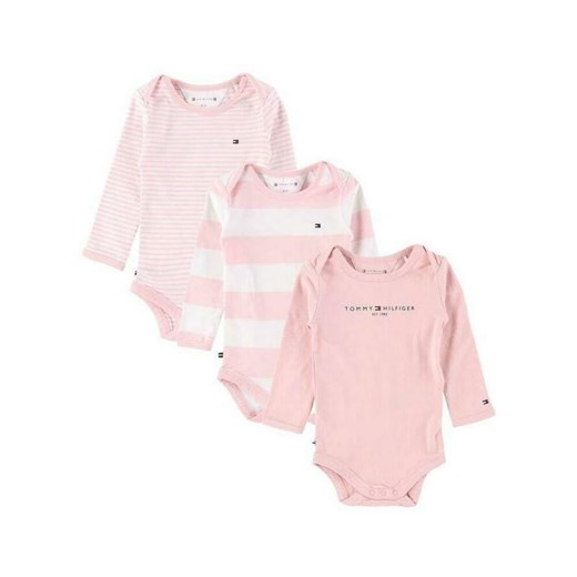 Różowa odzież dla niemowląt Tommy Hilfiger 