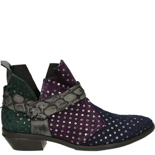 Botki Venezia casual skórzane