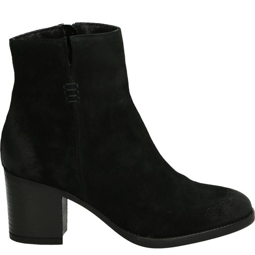 VENEZIA Zamszowe botki - 5166 CROSTA NERO Venezia 36 wyprzedaż Venezia