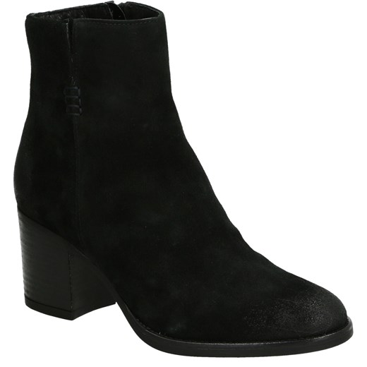 VENEZIA Zamszowe botki - 5166 CROSTA NERO Venezia 40 promocja Venezia
