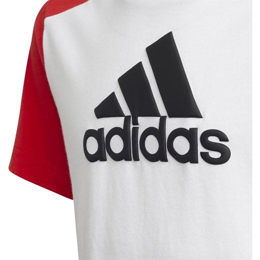 Biały t-shirt chłopięce Adidas