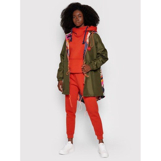 Waikane Vibe Parka Jungle Eyes Kolorowy Oversize Waikane Vibe XS MODIVO