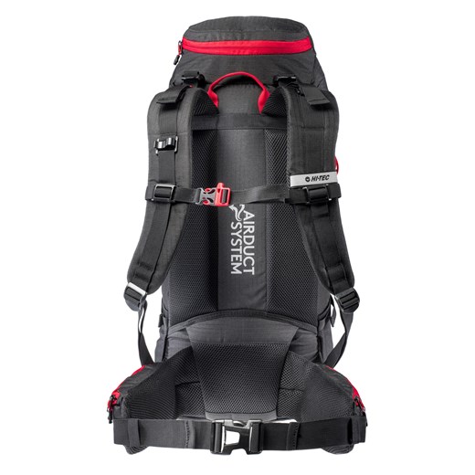 Plecak turystyczny HITEC ROCK 50 BLACK/HIGH RISK RED 38376-BLK/H R RED sklepmartes.pl