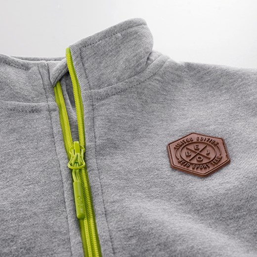 Dziecięca Bluza BEJO OLAVO II KDB 8780-GREY MEL/ GREEN Bejo 116 sklepmartes.pl okazja