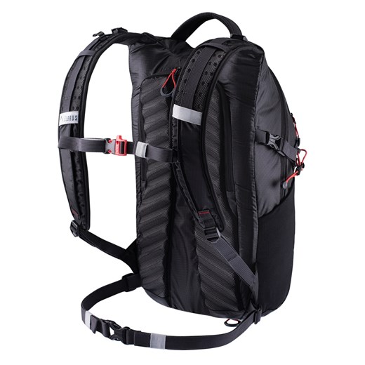 Plecak turystyczny ELBRUS LYNX 25 BLACK/ASPHALT/FLAME SCARLET M000136260 Elbrus sklepmartes.pl