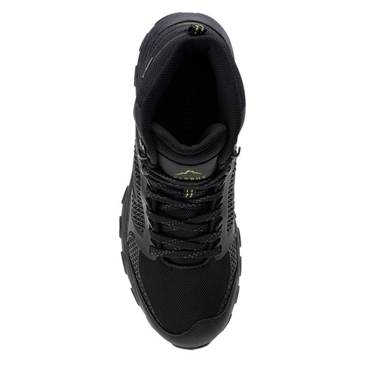 Męskie Buty turystyczne ELBRUS EDGERO MID WP BLACK 8090-BLACK Elbrus 42 wyprzedaż sklepmartes.pl