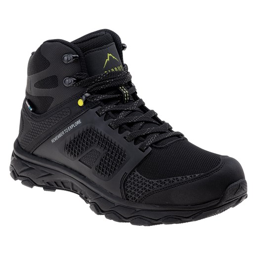 Męskie Buty turystyczne ELBRUS EDGERO MID WP BLACK 8090-BLACK Elbrus 41 wyprzedaż sklepmartes.pl