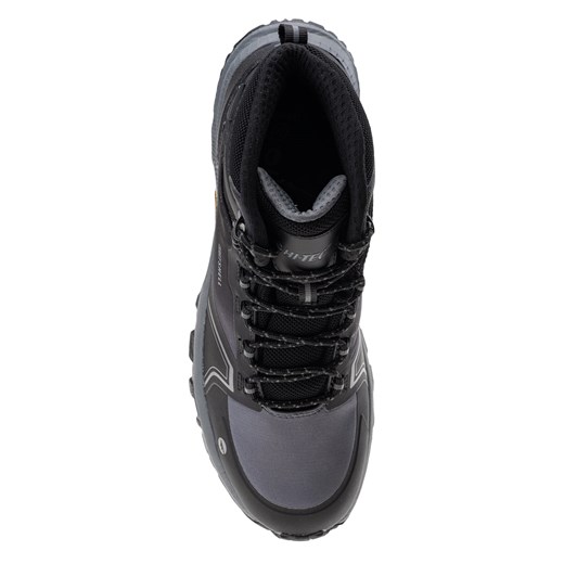 Męskie Buty turystyczne HITEC HVANNDAL MID WP V BLACK/DARK GREY 30812-BLK/D GREY 42 wyprzedaż sklepmartes.pl