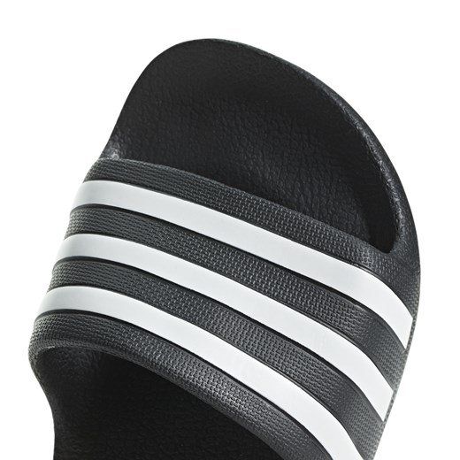 Adidas klapki dziecięce czarne bez zapięcia 