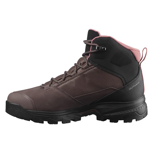 Damskie Buty turystyczne SALOMON OUTWARD GTX W PEPPERCORN/BLACK/BRIC PEPPERCORN/BLACK/BRIC L41288300 Salomon 40 2/3 promocja sklepmartes.pl