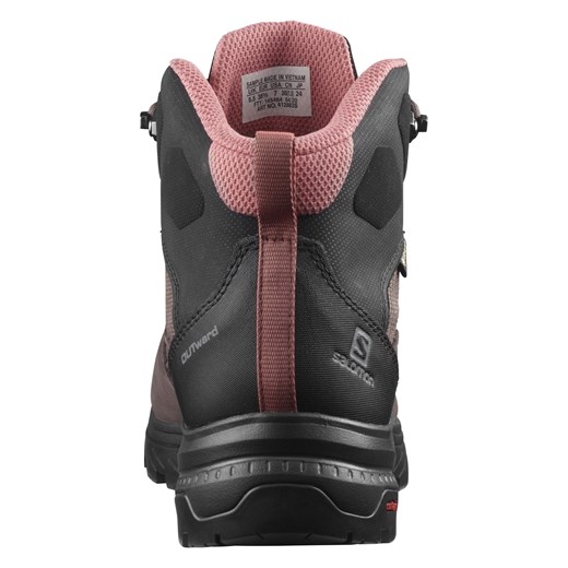 Damskie Buty turystyczne SALOMON OUTWARD GTX W PEPPERCORN/BLACK/BRIC PEPPERCORN/BLACK/BRIC L41288300 Salomon 40 2/3 okazyjna cena sklepmartes.pl