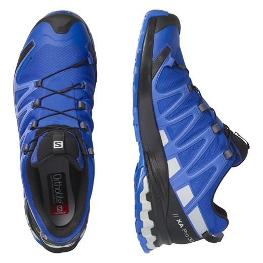 Męskie Buty do biegania SALOMON XA PRO 3D V8 GTX TURKISH SEA/BLACK TURKISH SEA/BLACK L41274600 Salomon 44 okazja sklepmartes.pl