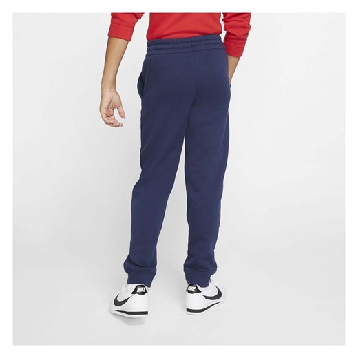 Dziecięce Spodnie _NIKE B NSW CLUB FLC JOGGER PANT MIDNIGHT NAVY/MIDNIGHT NAVY/WHITE CI2911-410 _nike M sklepmartes.pl wyprzedaż