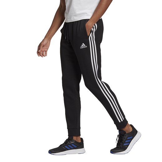 Męskie Spodnie ADIDAS M 3S FL TC PT BLACK/WHITE GK8821 S sklepmartes.pl