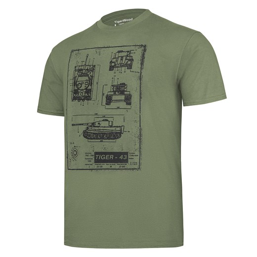 Koszulka T-Shirt TigerWood Tech Tank - zielona Tigerwood S Militaria.pl