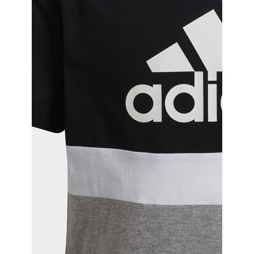 T-shirt męski Adidas Performance wielokolorowy z krótkimi rękawami 
