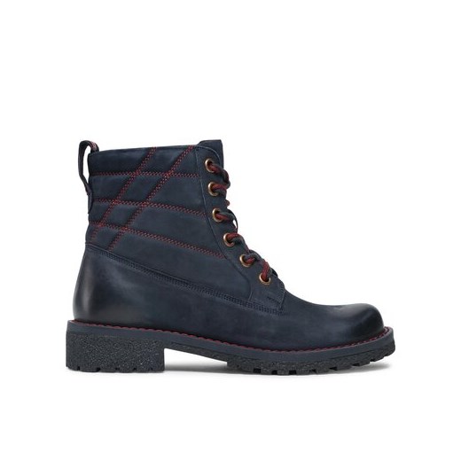 Workery damskie Lasocki płaskie sznurowane 