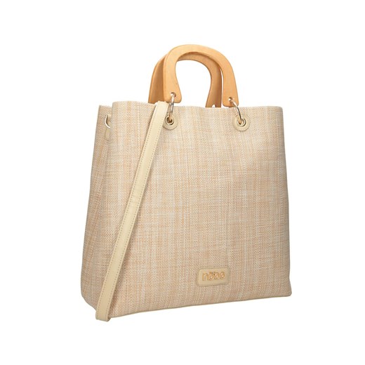 Shopper bag Nobo duża w stylu młodzieżowym matowa