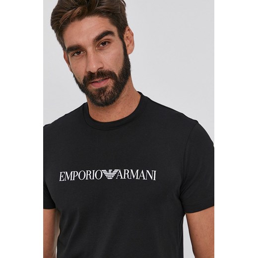 Emporio Armani - T-shirt bawełniany Emporio Armani L ANSWEAR.com
