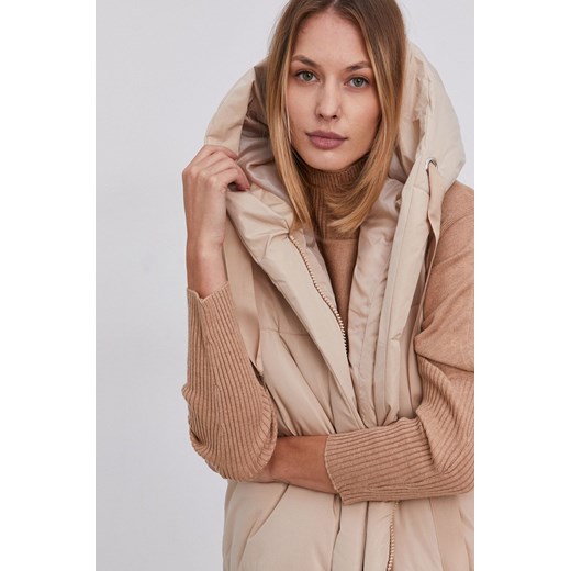 Kamizelka damska Answear Lab beżowa casual