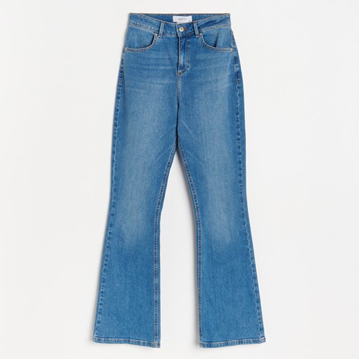 Reserved - Jeansy z szerokimi nogawkami - Niebieski Reserved 38 wyprzedaż Reserved