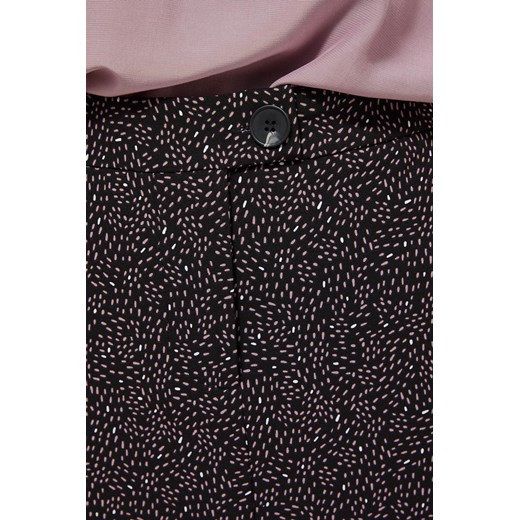 Wzorzysta spódnica czarna ze sklepu Moodo.pl w kategorii Spódnice - zdjęcie 120082501