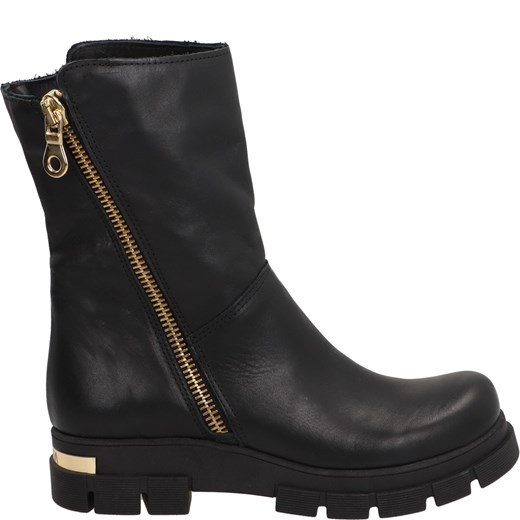 VENEZIA Botki damskie - AM105 VIT NERO Venezia 38 Venezia