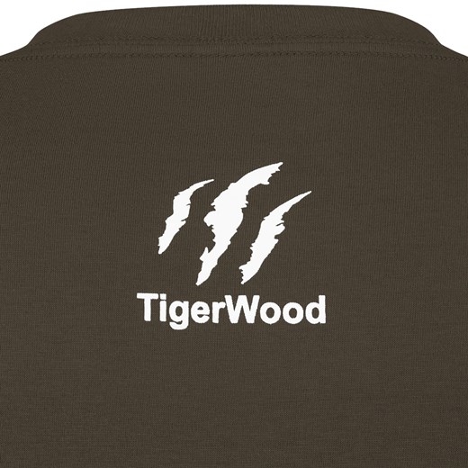 T-shirt męski Tigerwood z krótkim rękawem 