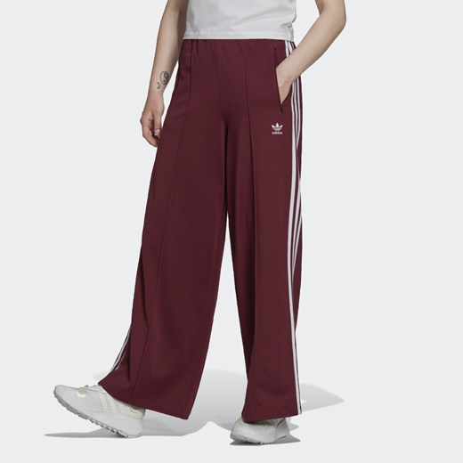 Spodnie damskie Adidas sportowe czerwony spodnie damskie EFZQQ 100% Autentyczny 
