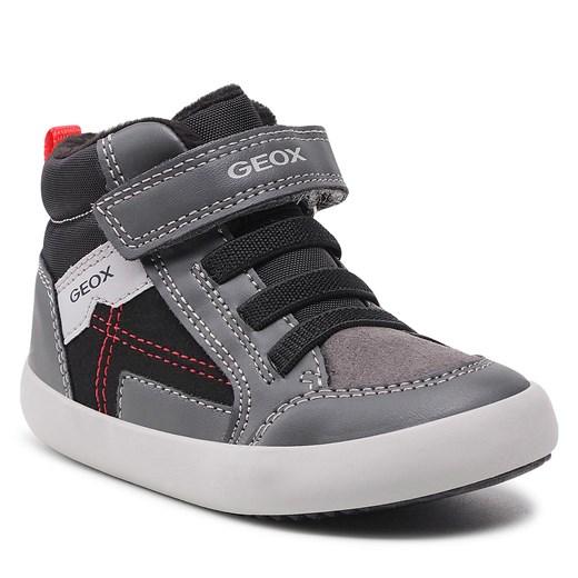 Sneakersy GEOX - B Gisli B. B B161NB 054AU C0062 S  Dk Grey/Black Geox 26 eobuwie.pl