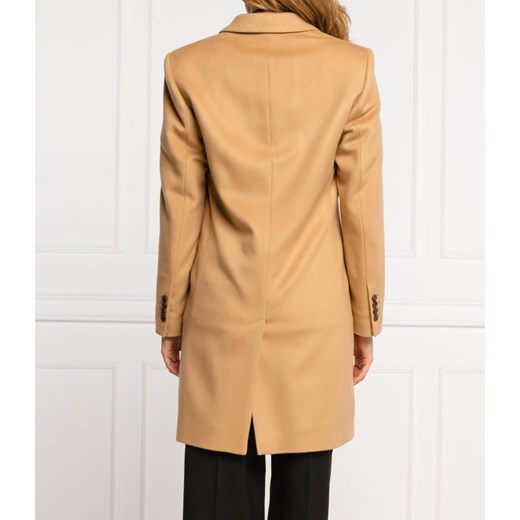 BOSS Wełniany płaszcz Celiya | z dodatkiem kaszmiru 42 Gomez Fashion Store