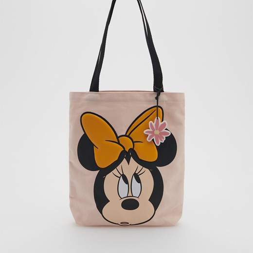 Reserved - Torba shopper Minnie Mouse - Różowy Reserved ONE SIZE promocyjna cena Reserved