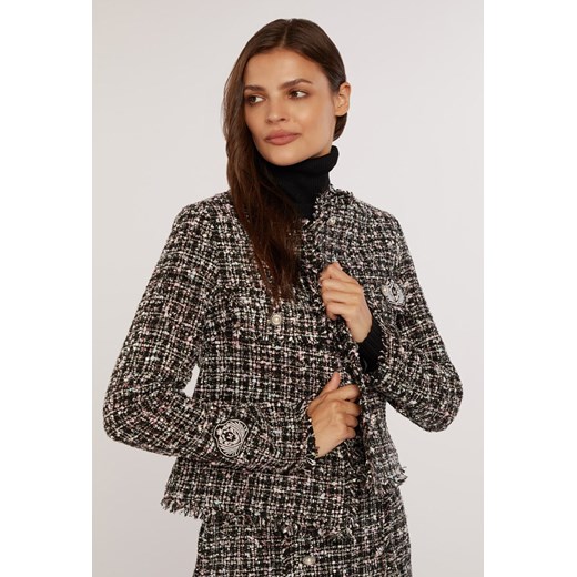 Elegancki żakiet boucle 42 MONNARI