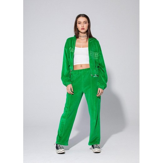 Spodnie welurowe LH 2013 zielone Local Heroes S Local Heroes