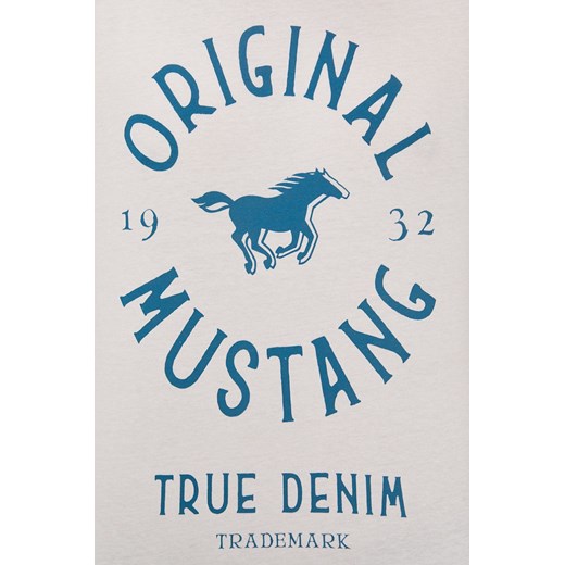 Mustang - T-shirt bawełniany Mustang XL ANSWEAR.com