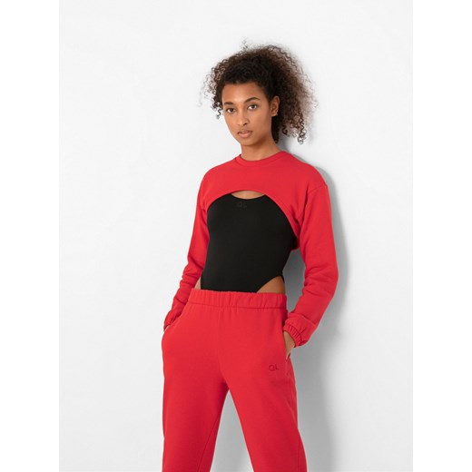 Bluza bolerko crop top damska Anna Lewandowska x 4F 4F
