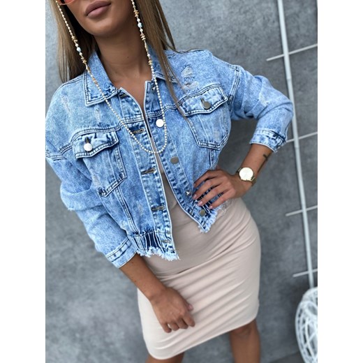 Katana jeansowa BLOOSOM, blue summer Ricca Fashion XS okazja Ricca Fashion