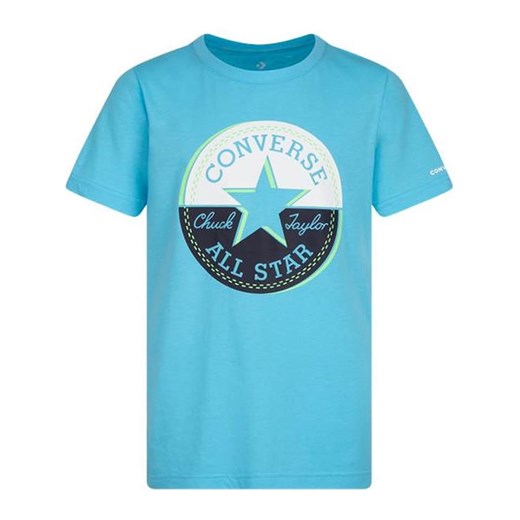 T-shirt chłopięce niebieski Converse 