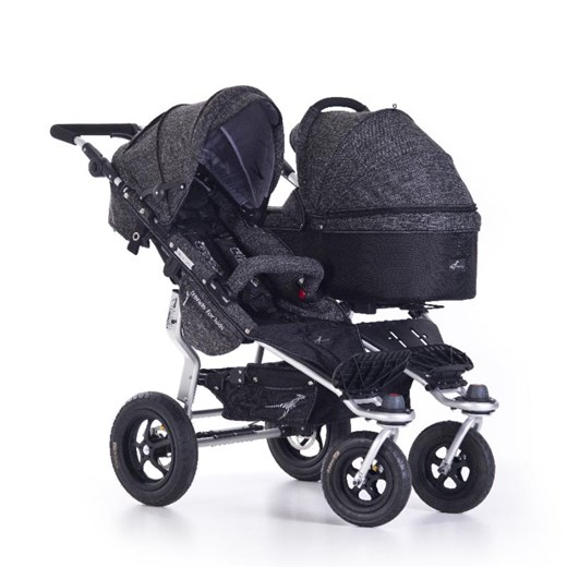 Wózek Twinner Twist Duo Premium - Antracyt marko-baby-pl szary Akcesoria