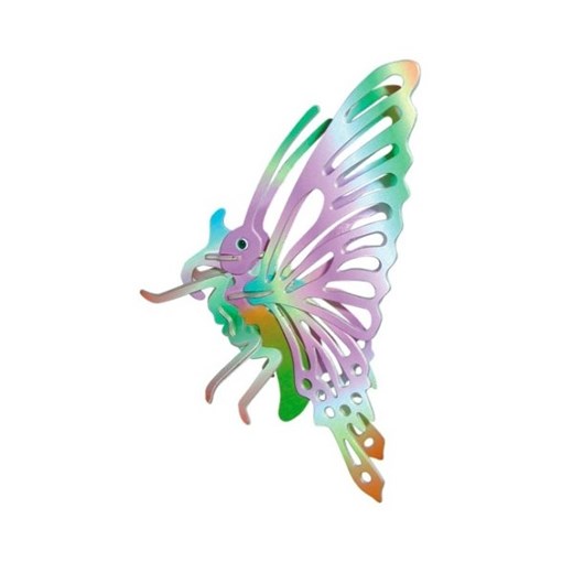 Puzzle przestrzenne - Mały motyl moda-mini fioletowy mały