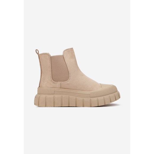 Botki Born2be casual na platformie
