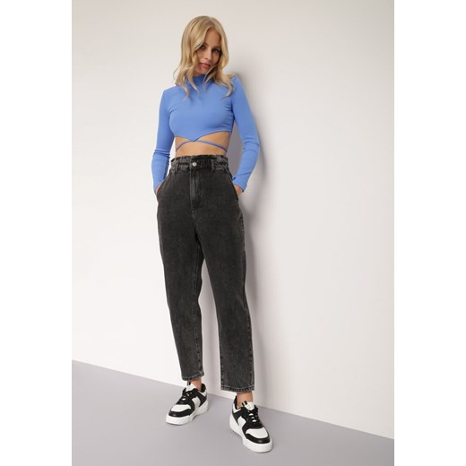 Ciemnoszare Jeansy Slouchy Calinna Renee L Renee odzież