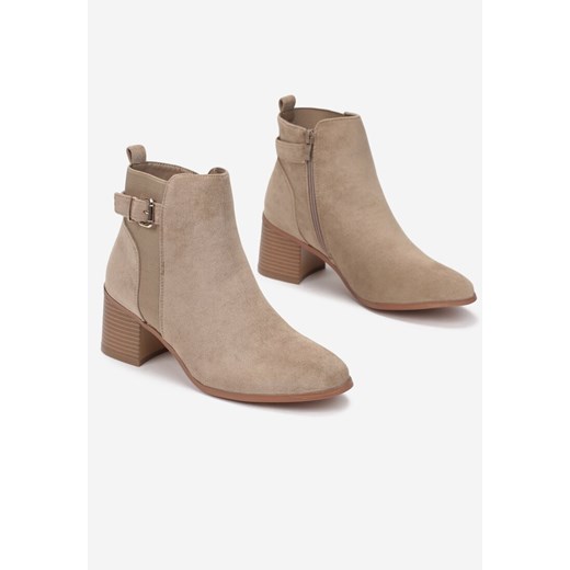 Botki Born2be na zamek eleganckie