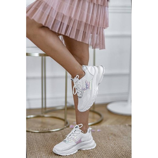 Buty sportowe damskie sneakersy na płaskiej podeszwie